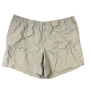 Columbia Shorts Elastic Waist Utility Outdoor Trail Hiking Performance Sporty XL
